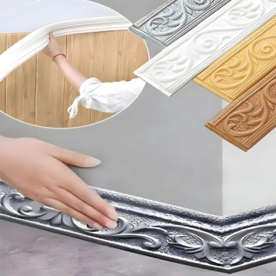 Samoprzylepna listwa ścienna 3D (2,25 m) | LINAWALL