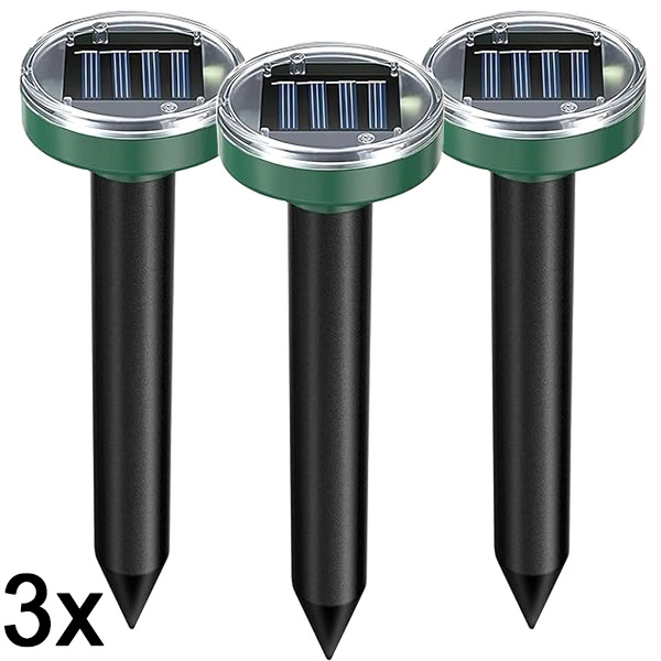 3x Solarny odstraszacz szkodników | SOLGUARD