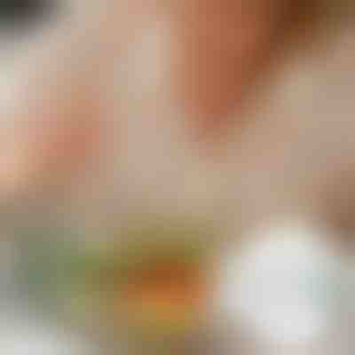 Warstwowy, szczelny pojemnik na sałatkę | SALATINKA