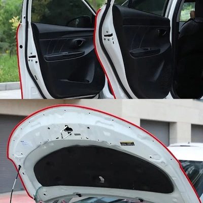 Elastyczny ochraniacz krawędzi drzwi samochodu (5 metrów) | GUARDORA